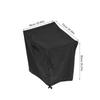 VERDANVERSE Senior Walker Cover Black Oxford Fabric Dustproof Protector with UV Resistance for Folding Mobility Aids, Outdoor Weather and Snow Shield for Seniors Rollators and Electric view 2
