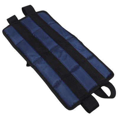 Gogogmee Adjustable Wheelchair Calf Strap for Feet with Cushioned Oxford Cloth Pad, Easy Installation and Extended Durability, Suitable for Most Wheelchairs with 40-45cm Width, Black
