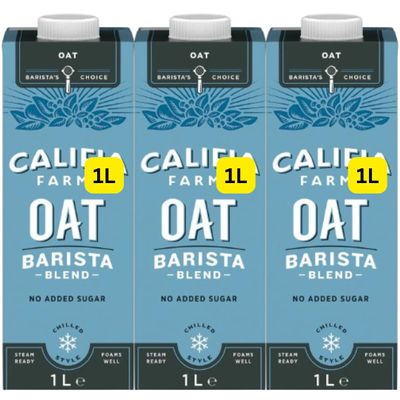 Oat Milk Barista Blend No Added Sugar CalifiaFarms 1L (3x1L)
