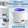 AURTEC 42kHz Ultrasonic Cleaner with UV Light | 180ml Stainless Steel Tank, Quiet Operation, Touch Control & Viewing Window | for Retainer, Clear Aligners, Denture, Night Guard & Jewellery Cleaning view 4