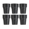TOPINCN 6pcs Anti-Slip Walking Stick End Cover Tips - Stable Grip Walking Canes Bottom Pads, Heavy Duty Plastic, Protects Cane Tip, Easy Installation, for Elderly view 1