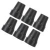TOPINCN 6pcs Anti-Slip Walking Stick End Cover Tips - Stable Grip Walking Canes Bottom Pads, Heavy Duty Plastic, Protects Cane Tip, Easy Installation, for Elderly view 3