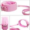 12 Piece Pu Fitness Bedroom Set For Physical Training, Portable Fitness Set For Endurance Training, With Sleep Goggles And Nylon Rope - D8 Pink view 4