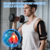 6 PCS Kinesiology Tape for Shoulder Breathable Elastic Waterproof Precut Sports Tape for Muscle Discomfort Relief Pre-Cut Kinesiology Athletic Sticker Strips Shoulder Tape for Shoulder Support (Black) view 4