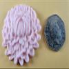 10 x Edible 3D 50mm Chrysanthemum Flower Set icing toppers, cake cupcakes T111 (Honey Gold) view 4