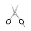 Sandbros Moustache Scissors for Beard & Moustache Hair Trimming | 4.5" Small Sharp Stainless Steel Scissors for Ear & Nose Hair Removal with Leather Pouch view 3