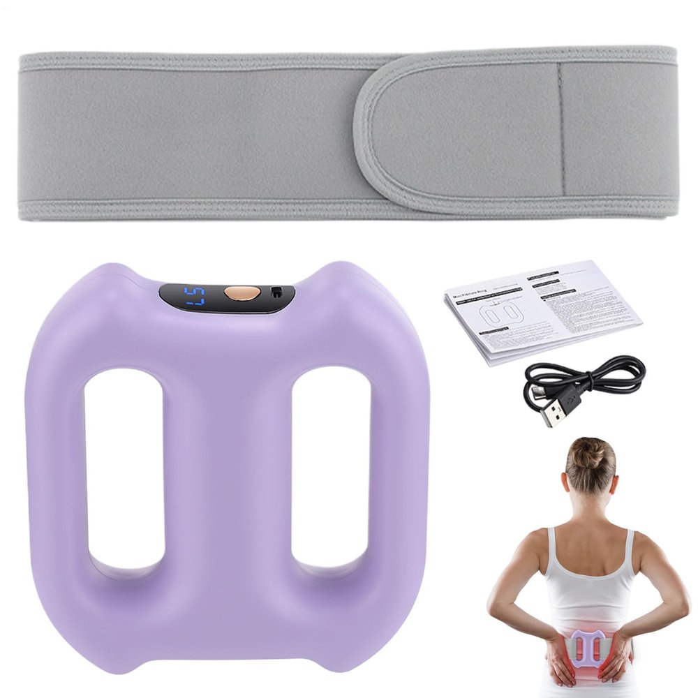 2026 New Multifunctional Full-Body Fascia Ring, fasts Fat Burning Yoga Ring Massager, 5-speed Adjustable, Ergonomic Design For Muscle Knot Recovery & Relaxation