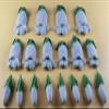 18 x Edible 3D 55mm Bluebell flowers icing toppers, cake cupcakes T119 (Grey SIlver) view 1