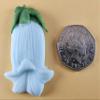 18 x Edible 3D 55mm Bluebell flowers icing toppers, cake cupcakes T119 (Grey SIlver) view 4
