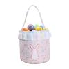 Bexdug Cute Easter Baskets - Easter Bunny Fabric Carry Bag - Rabbit Basket For Sweets | For Sweets Chocolate Toys Snacks Filling Material Parties Birthdays Boys Girls view 1