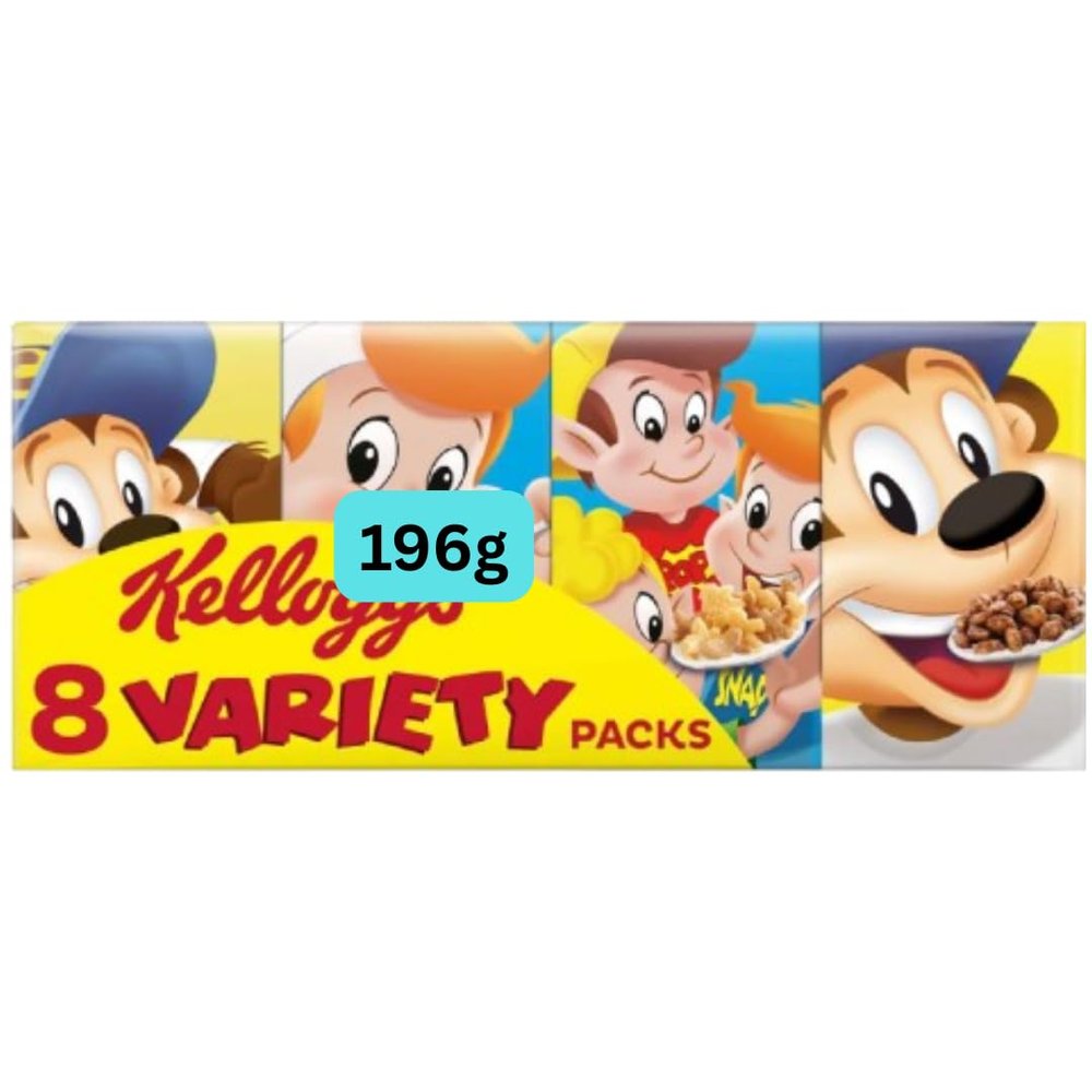 Variety Pack Cereal 196g (8 mini packs) (1x196)