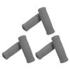 Garneck 6pcs Gray Foam Cane Handle Sleeves Non-Slip Crutch Grips Walker Hand Cushion Pads Soft Padding for Elderly Walking Sticks and Mobility Aids view 1