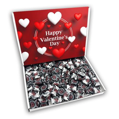 Black Jacks Happy Valentines Day Sweets Gift Box Hamper (RED VALENTINES FRONT)