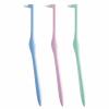 3 Pieces Tuft Toothbrushes Slim Interspace Teeth Brush for Orthodontic Braces & Detail Cleaning view 1