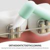 3 Pieces Tuft Toothbrushes Slim Interspace Teeth Brush for Orthodontic Braces & Detail Cleaning view 3