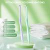 3 Pieces Tuft Toothbrushes Slim Interspace Teeth Brush for Orthodontic Braces & Detail Cleaning view 4