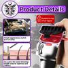 8 PCS Hair Clipper Guards, Hair Clipper Comb Replacement Guards Set, Hairs Trimmer Guards Limit Comb Replacements Compatible with Wahl and Most Clippers for Adults, Children, Pets (Black) view 3