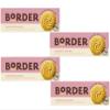Border Biscuits Viennese Whirls, Pack of 4-145g Made Irresistible Melt Buttery Swirls with Smooth Vanilla Biscuits, Perfect Food Gift for Biscuit Lovers view 1
