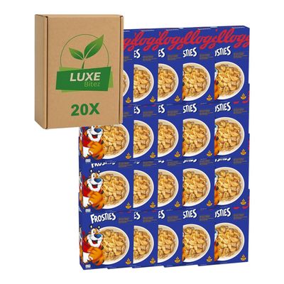 Breakfast Cereal Mini Portions Frosties 35g Compatible with Kelloggs By Luxe Bitez (Pack of 20)