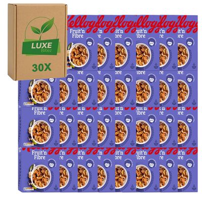 Breakfast Cereal Mini Portions Fruit n Fibre 45g Compatible with Kelloggs By Luxe Bitez (Pack of 30)