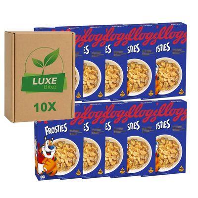Breakfast Cereal Mini Portions Frosties 35g Compatible with Kelloggs By Luxe Bitez (Pack of 10)