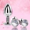 3 Pcs Stainless Steel Hard Round Rhinestone White Hip Trainer AccessoriesProtective Exercise Accessories for Resistance TrainingCouple Gift view 2