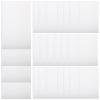 HOODANCOS 100 Pieces White Greaseproof Food Wrapping Paper 15x25cm for Burgers, Sandwiches, French Fries and Fried Chicken, Oil-Resistant Bread and Basket Liners for Kitchen Use view 1