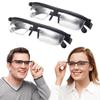 Adjustable Focus Glasses Dial Vision Near and Far Sight, HD Zoom Adjustable Degree Reading Glasses, Distance Reading Glasses for Men Ladies Elderly (2Pcs) view 1