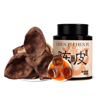 Authentic Xinhui Dahong Gan Old Tangerine Peel (Chen Pi) Citrus Peel- Natural Authentic Chinese Herb, Whole Peel for Cooking, Tea, Wellness & Culinary Usechenpi