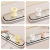 Toddmomy 4pcs Multifunctional Toilet Flush Button Assist with Heart Shape Design Universal Toilet Lid Lifter and Button Pusher for Long Nails Bathroom Accessories Mixed Colors Random Color view 3