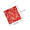 Angoily Japanese Bento Cloth 50x50cm Red Cherry Blossom Rabbit Print Wrapping Cloth for Lunch Box Packaging and Decorative Food Wrap in Traditional Style view 2