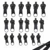 18 PCS Zipper Replacement Kit, Removable Zip Fixer Slider Set, 3 Sizes Universal Zip Repair for Bags Jackets Clothing view 1