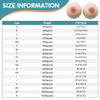1 Pair Round Silicone Breast Forms, Bra Enhancer Inserts Mastectomy Prosthesis Fake Boobs for Transgender, White D Cup(DD Cup) view 4