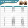 Teardrop Silicone Breast Forms, 1 Pair D Cup Brown Fake Boobs - Bra Enhancer Inserts for Transgender & Crossdresser(Nude,E Cup) view 4