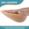 Self Adhesive Teardrop Silicone Breast Forms - DD Cup Brown Fake Boobs for Crossdresser & Transgender (Concave Bottom)(EE Cup) view 3