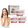 Cosmetic Teeth Veneers - Temporary Teeth Covers - Cosmetic Clip On Teeth for Beautiful Smile - Clip On Veneers for Smile Enhancement, Reusable Cosmetic Teeth, Easy to Wear & Remove (3 Boxes) view 1