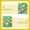 MALUGOGO s Soft Bristle Dinosaur Toothbrush with Small Head, Silicone Boys and Oral Care Brush, Individually Packaged and Babies, Gentle Teeth and Gum Cleaning Random Color view 4