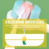 Cartoon Kids Toothbrush White Silicone Pp Soft Bristle view 4