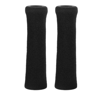 2 Pack Sponge Cane Handle Grips Non Slip Black for Daily Walking