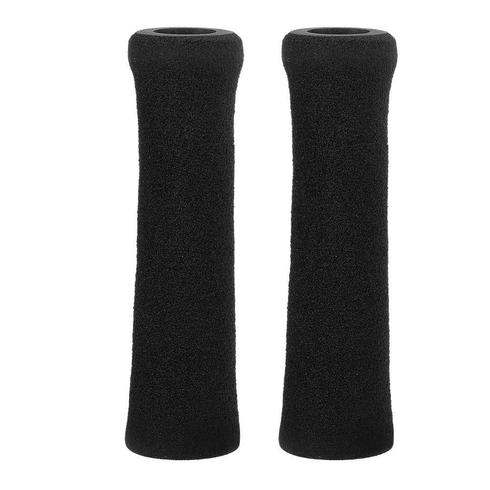 2 Pack Sponge Cane Handle Grips Non Slip Black for Daily Walking