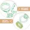 WRITWAA 2pcs Reusable Lens Inserter Remover Tools Portable Plastic Contact Lens Applicators for Travel and Makeup Use with Antislip Grip view 3