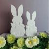 Rabbits Shaped Silicone Easy Cleaning Detailed Easters Making Supplies Rabbits for view 4