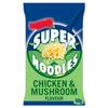Super Noodles Chicken & Mushroom Flavour Dried Noodles, 90g,Pack Of 8 view 3