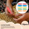 10 Pieces Foam Grip Tubing, Built Up Foam Tubing, Round Hollow Closed Cell Tube Non Slip Utensil Handles Cutlery Gripping Tool, for Elderly Disabled Crafts Toothbrush Cutlery Eating Kitchen view 3