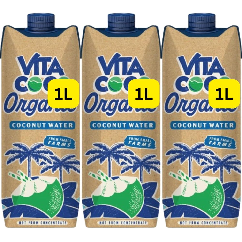 Coconut Water 1L Org Vitacocos (3x1L)
