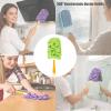 10/20Pack 360 Electrostatic Duster Refills with Duster Handles, Reusable Dusters Refills Washable the Sustainable Choice (20Pack) view 2