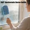 10/20Pack 360 Electrostatic Duster Refills with Duster Handles, Reusable Dusters Refills Washable the Sustainable Choice (20Pack) view 3