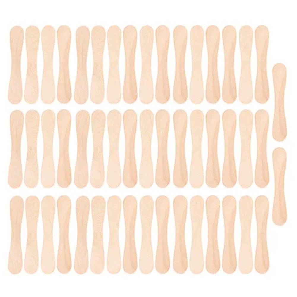 Wood Craft Sticks, Wooden Ice Cream Sticks Wood Color 6-9.4cm Pack of 500(9.4cm)