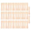 Wood Craft Sticks, Wooden Ice Cream Sticks Wood Color 6-9.4cm Pack of 500(9.4cm) view 1