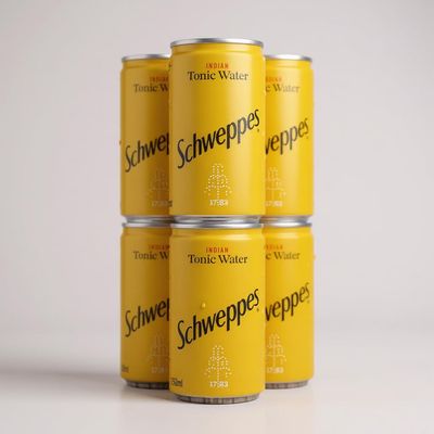 Indian Tonic Water Mixer Mini Cans 150ml Pack of 6 Schweps